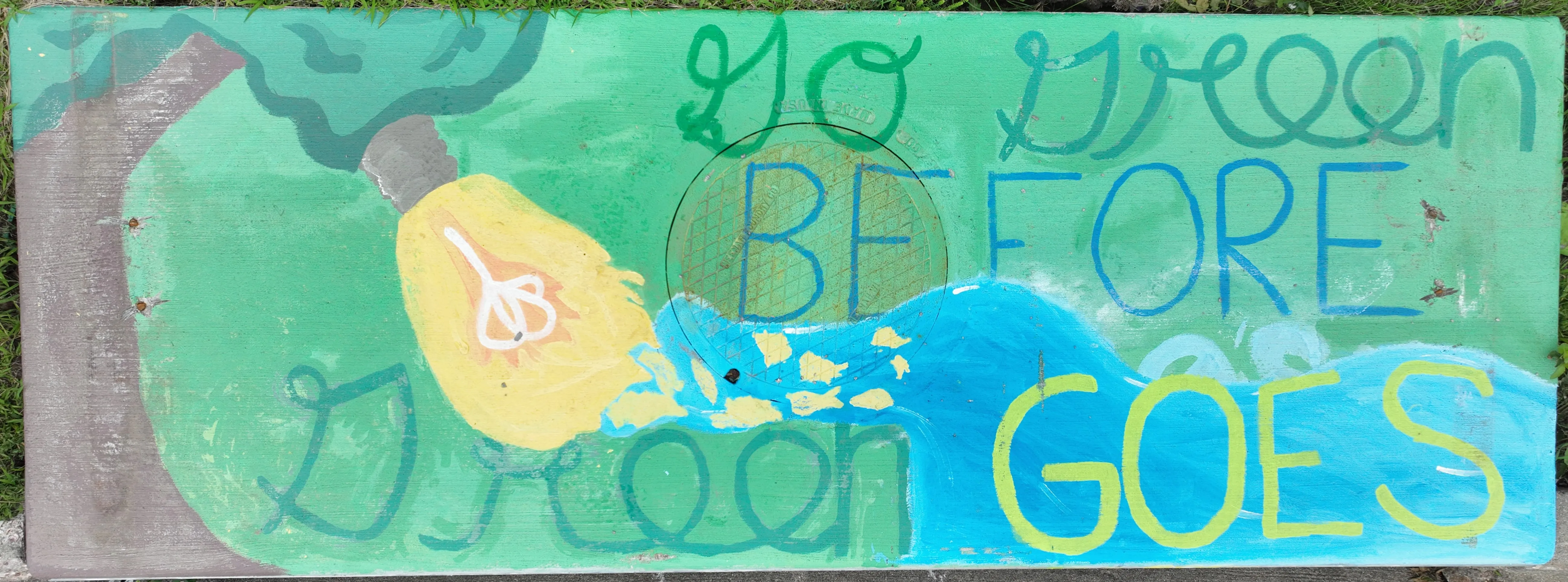 Inlet mural by Adam