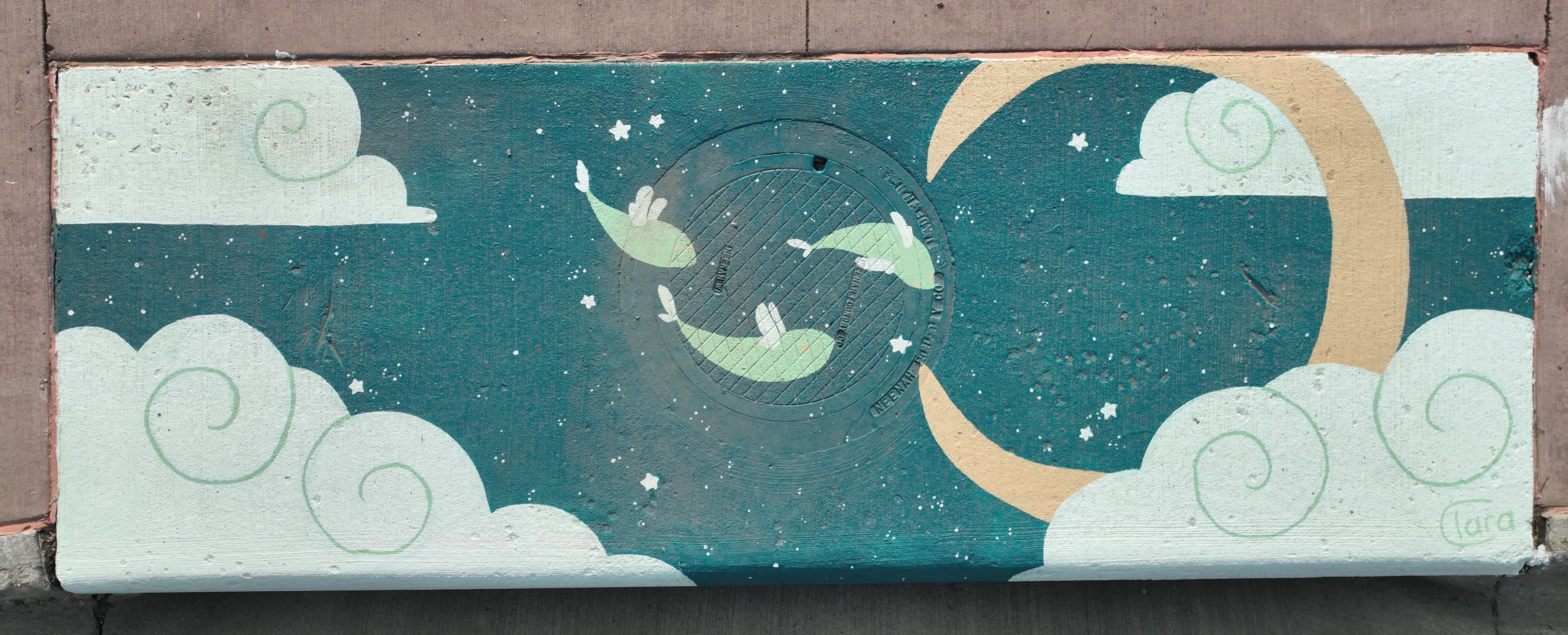 Inlet mural by Clara Carlson
