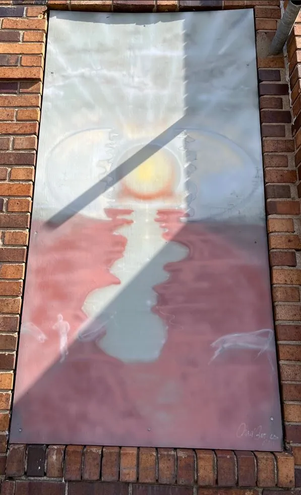 Mural: Cracked Egg