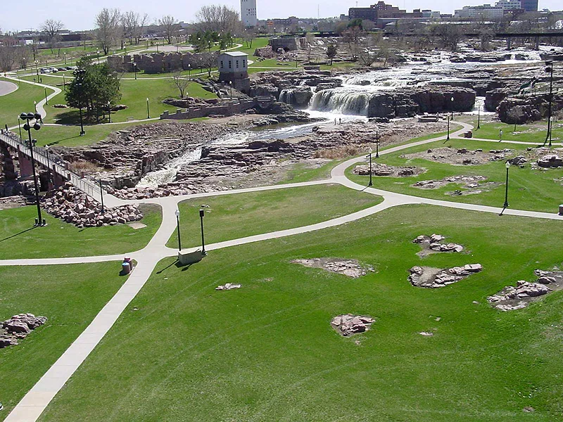 Park: Falls Park, second city photo