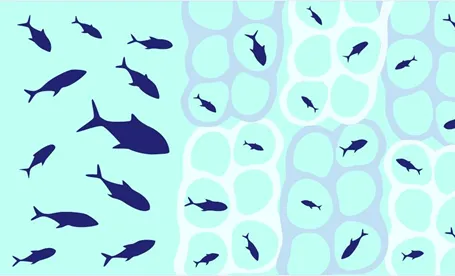 Inlet mural by Kristine Reiner