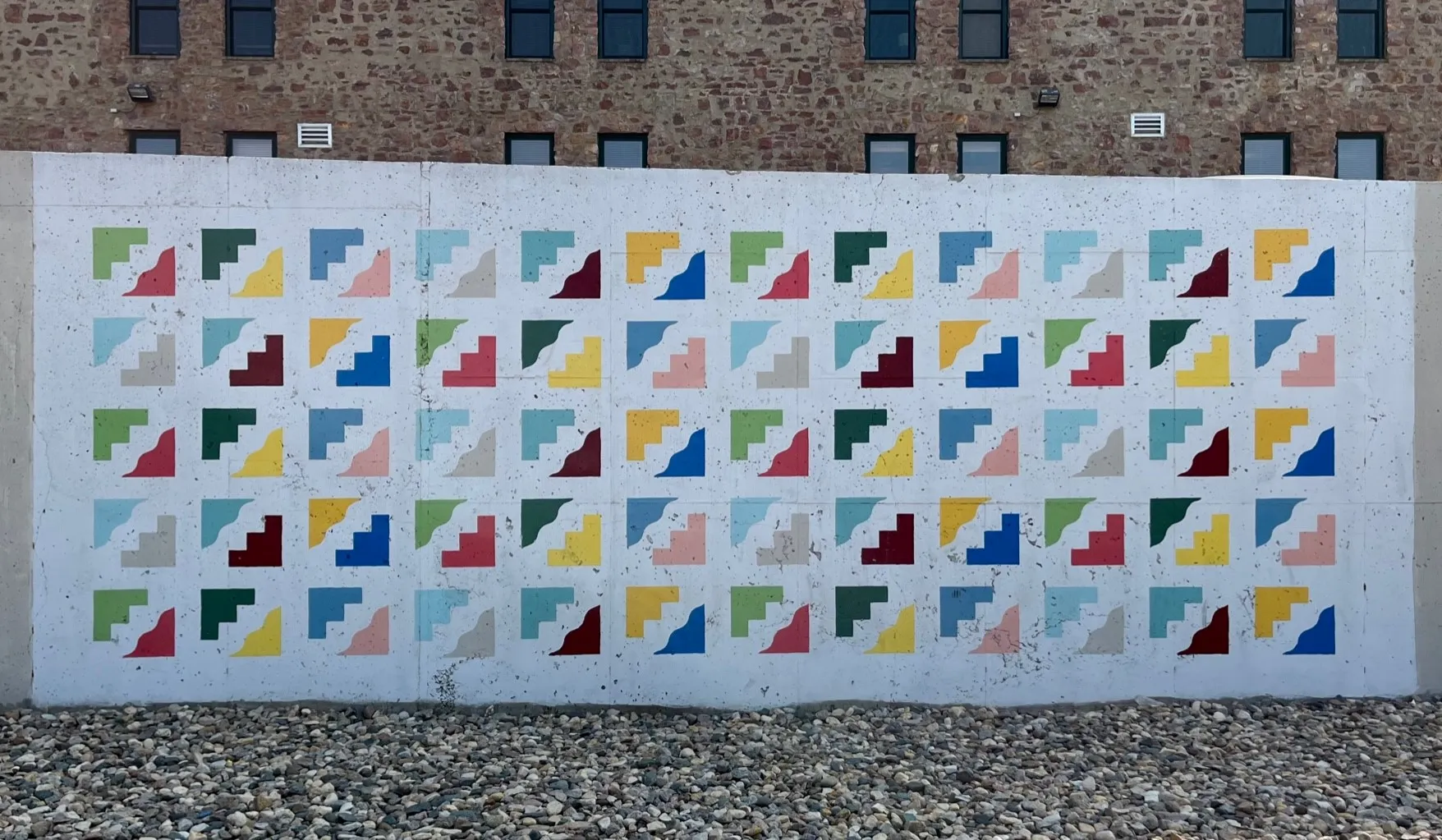 Mural: Rocks Water