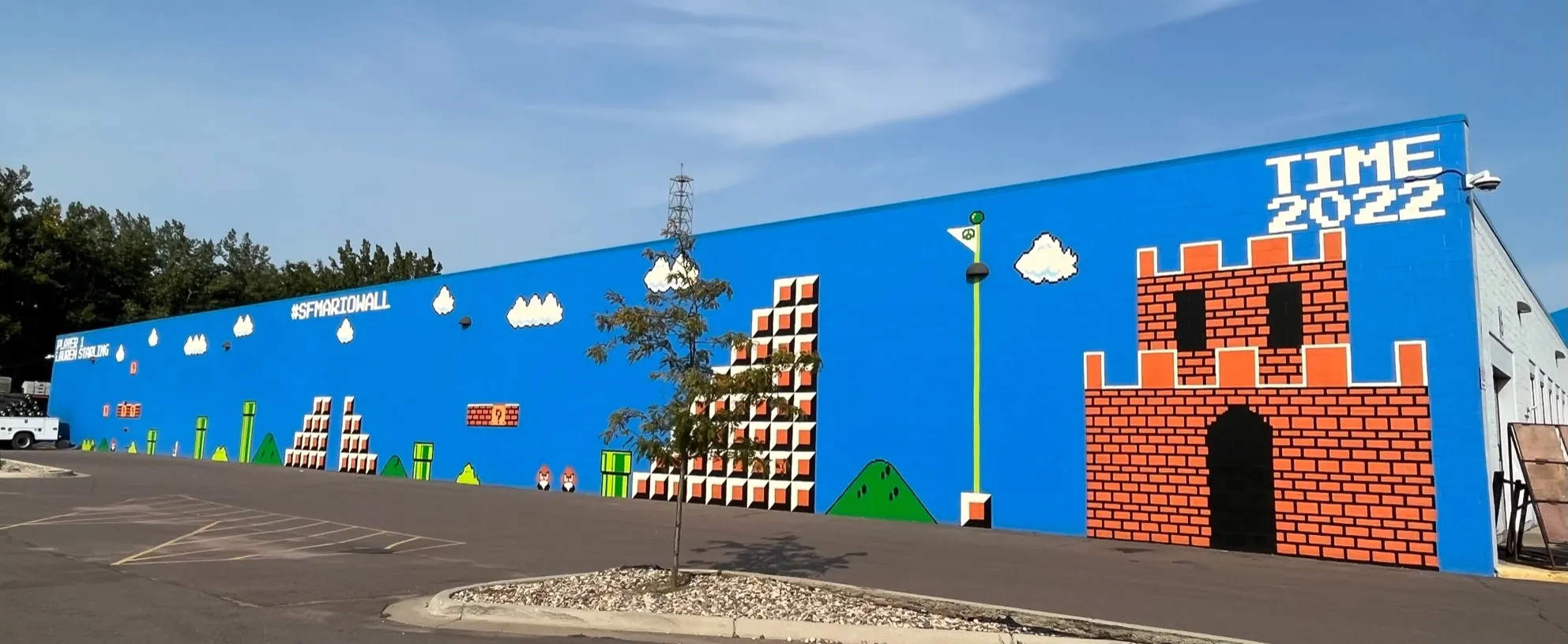 Mural: Super Mario Brothers