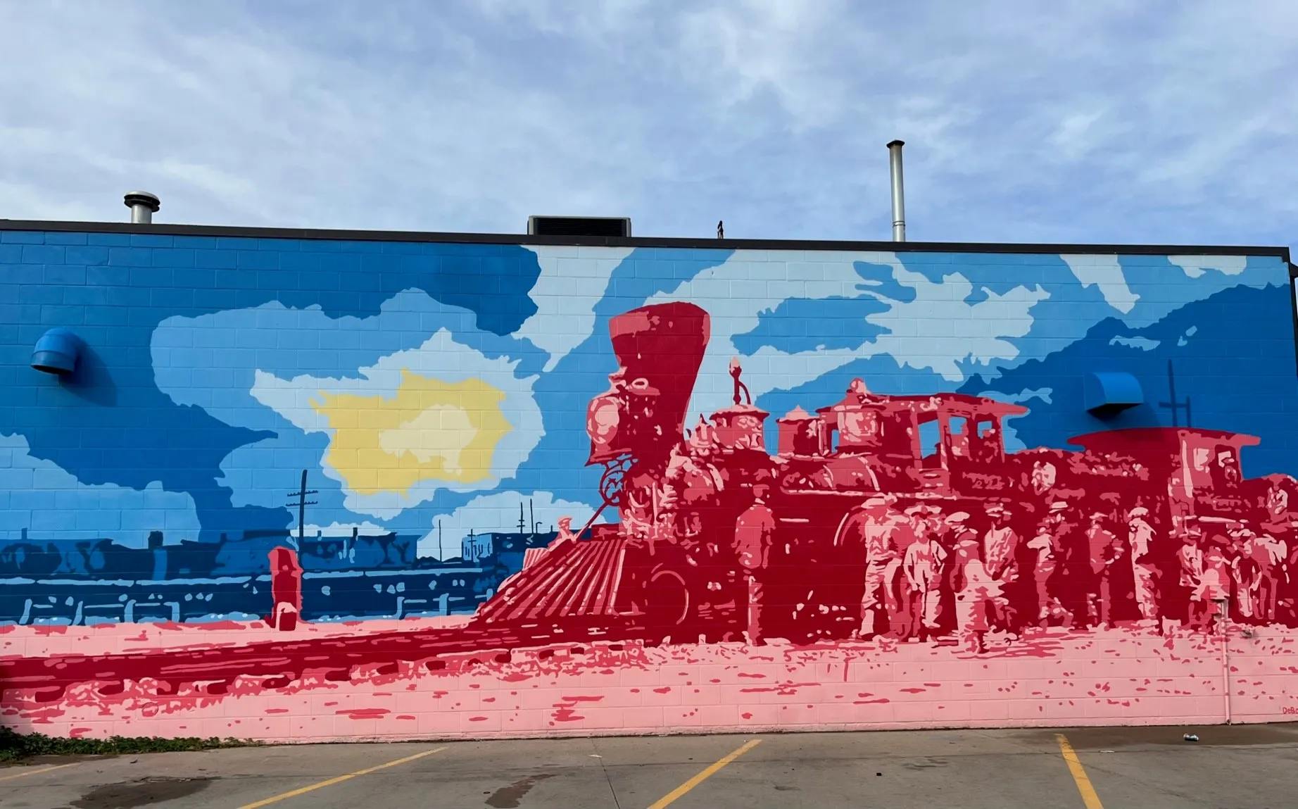 Mural: Train
